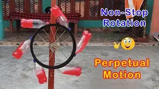 How To Make Self Rotating Machine at Home / Free Energy ,Auto Self Running Machine ,Non Stop Machine