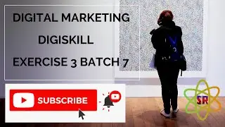 Digital Marketing Exercise  3 Batch 7 Solution | Digiskills |