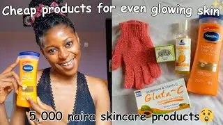Simple realistic skincare routine I use to glow my skin on a tight budget/ skincare for fair skin