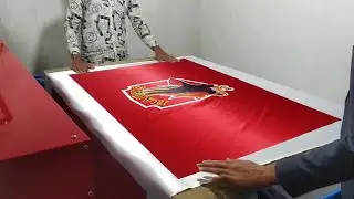 How to make Flags in a Factory, Flags Printing Process