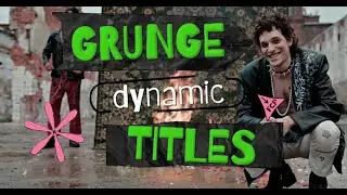 Dynamic Grunge Titles | Apple Motion, Final Cut Pro template - Envato elements