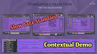 Dixieland - Contextual Demo 3 - 'St James' - A Trad Jazz Kontakt Library
