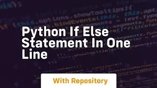 python if else statement in one line