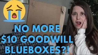 NO MORE $10 GOODWILL BLUEBOXES?! Does the PRICE INCREASE equal BETTER BOXES-LET'S FIND OUT!