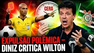 “Diniz EXPLODE Contra a Arbitragem! Técnico Critica Wilton Pereira e Fala em Cera do Corinthians”