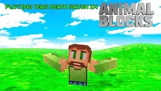 Playing team death with @ebbydebbydoo and people #animalblocks #animalrivals #modapp 