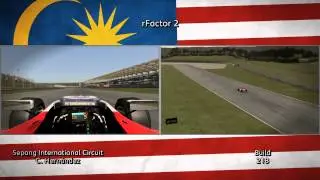 [rF2] rFactor 2 - F2 Williams JPH1B fun @Sepang International Circuit - Max Settings + HDR