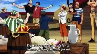 Shanks with baby Uta