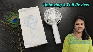 Mini USB Hand Fan Unboxing and Review in Tamil | Yaalini Samayal