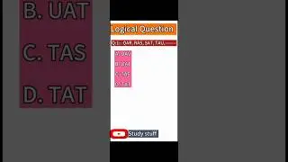 Letter Series Logical Reasoning Question & Solution