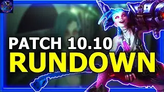 League Of Legends Patch Rundown 10.10 ADC Tier List (Let's Talk Jinx 181)