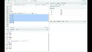 Operator and Keywords in R | Lecture - 9