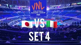 JAPAN🇯🇵 vs ITALY🇮🇹 VNL 2022 MEN'S Week 2 Set 4