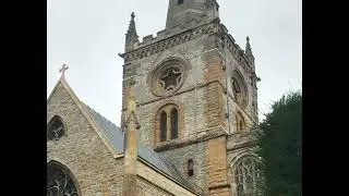 Ringing double muffled bells for Queen Elizabeth II at Holy Trinity Church, Stratford-upon-Avon