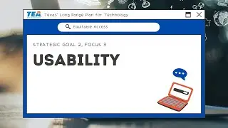 LRPT Strategic Goal 2, Focus 3: Usability