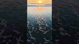 A perfect peaceful California sunset.