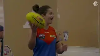Jackie Parry gets ready to debut