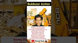 Buldozer demolition Action #indianpolitics
