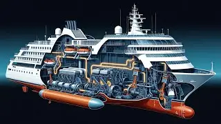 Inside the Mega Ship That Carries 7,000 People ! Inside a Floating City