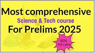 Science & Tech Course : 80% CONVERSION RATE || UPSC CSE 2025
