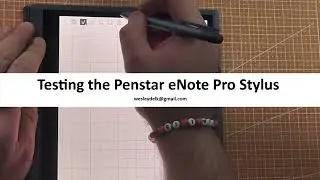 Penstar eNote Pro Quick Stylus Test