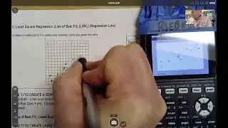 APSTAT - Notes Unit 8.1.1 - Scatterplots and Line of Best Fit