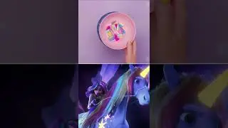 DIY Satisfying Unicorn Glitter Slime 🦄 🌈 Unicorn Academy is now streaming on Netflix!