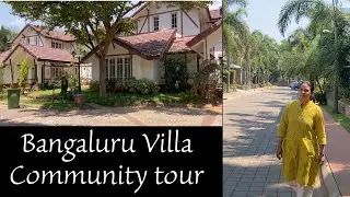 Bengaluru Gated Community Villa Tour | Bangalore | America Telugu Vlogs
