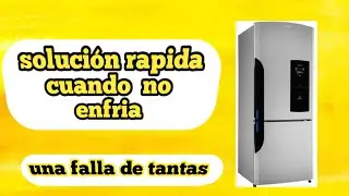 Mi refrigerador Mabe no enfria