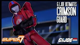 Super7 G.I.JOE Ultimates Crimson Guard Figure |  @TheReviewSpot
