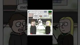 Heated #snowman #funnycomics #comic #funny #comics #memes