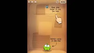 Cut the Rope HD Free Card Board Box Speedrun 100%