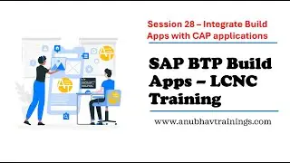 S01E28 Integrate CAP app with Build Apps | How to Use CAP Backend in SAP Build Apps