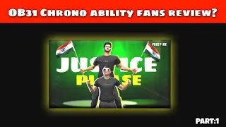 Ob31 Cr7 Chrono Fans Ability Changes review it didn't do well On Garena free fire #shorts #review!