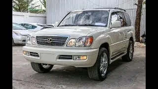 CP 398 2001 Lexus LX470 White (888cardealer)