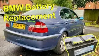 BMW Battery Replacement / E46 Battery Fitting DIY