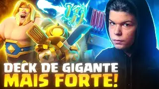 ESSE SER&Aacute; O MELHOR DECK COM HER&Oacute;IS NO CLASH ROYALE!