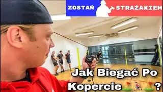 Nabór do PSP - bieg po kopercie - szkolenie