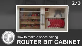 AWESOME! The most Space Saving Router Bit Cabinet #2