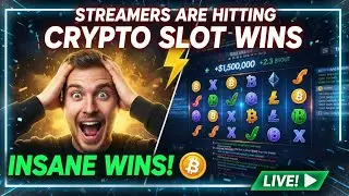 Streamers Are Hitting INSANE Crypto Slot Wins LIVE (Unreal Payouts)