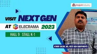 Посетите Next Gen Equipments на выставке ELECRAMA 2023 | Зал 9, стенд K-1