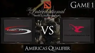 Dota 2 The International 2015 Complexity vs Mousesports