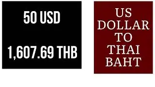 Rates of US Dollar 🇺🇸 $ to Thai Baht 🇹🇭 ฿ Today THB to USD AMERICA to THAILAND 23 JULY 2025