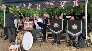 “Galanthia” played by the combined Corps of Drums Minden Day 30th July 2023