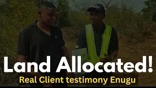 Client Testimony After Land Allocation | Evolve City Estate Phase 1, Owo Enugu | #enugu #enugulands 
