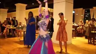Wedding Reception Belly Dance at City Winery in Washington, DC