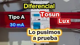 Probando al Diferencial TosunLux bipolar  tipo A.