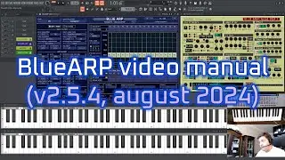 BlueARP arpeggiator video manual, part 1: arpeggiator mode