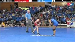 WM 48 KG - RD2 - Anna Cummings (King) vs. Kristi Garr (Gator)