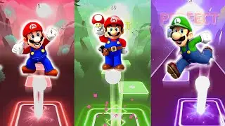 Super Mario Brothers |Tiles hop EDM rush